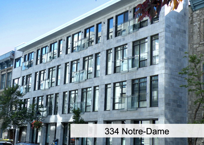 334 Notre-Dame Condos Appartements