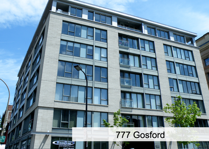 777 Gosford Condos Appartements