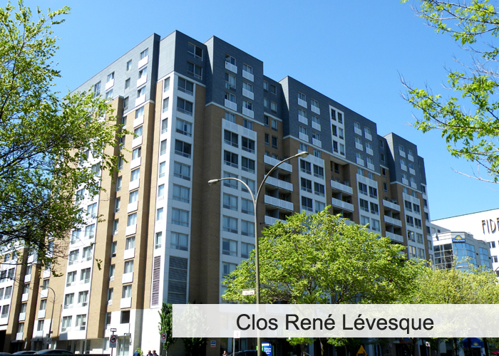 Clos René-Lévesque Condos Appartements