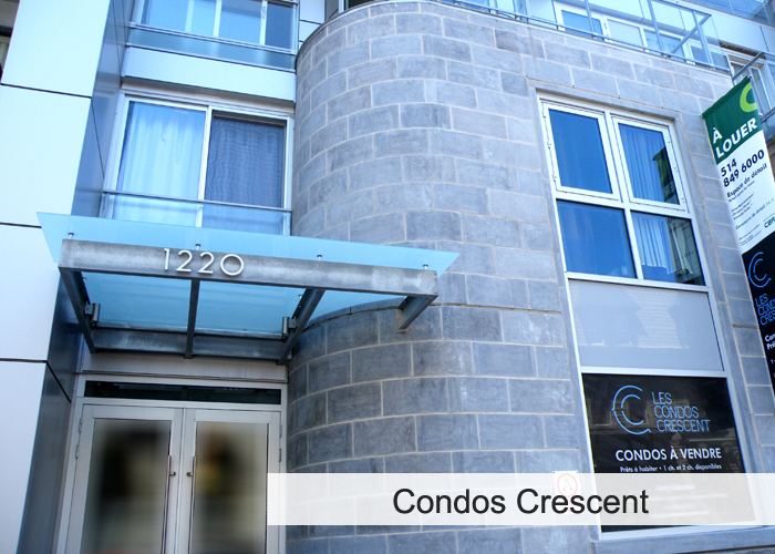 Condos Crescent Condos Appartements