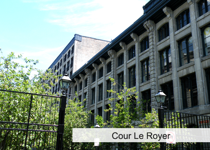 Cour Le Royer Condos Appartements