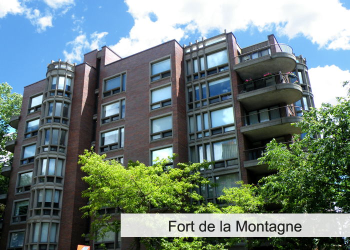 Fort de la Montagne Condos Appartements