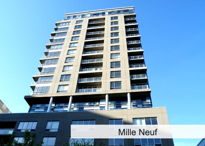Mille neuf Condos Appartements
