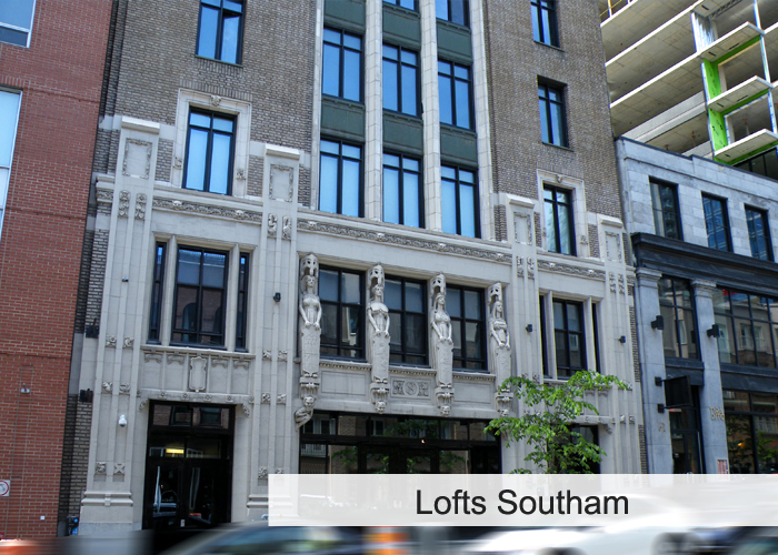 Lofts Southam Condos Appartements
