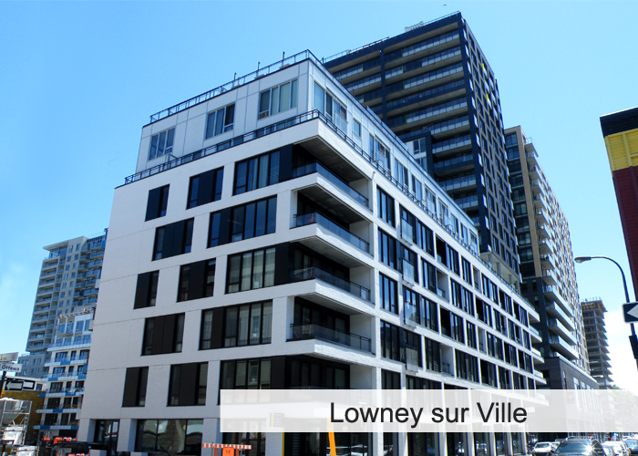 Lowney sur Ville Condos Appartements