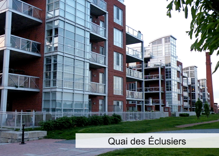 Quai des Éclusiers Condos Appartements