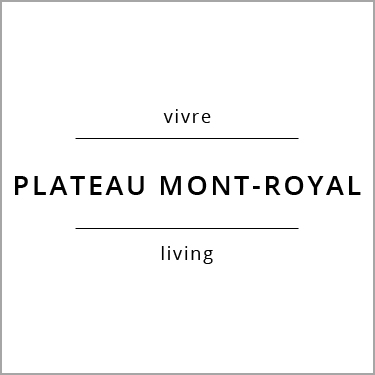 Vivre Le Plateau-Mont-Royal Living