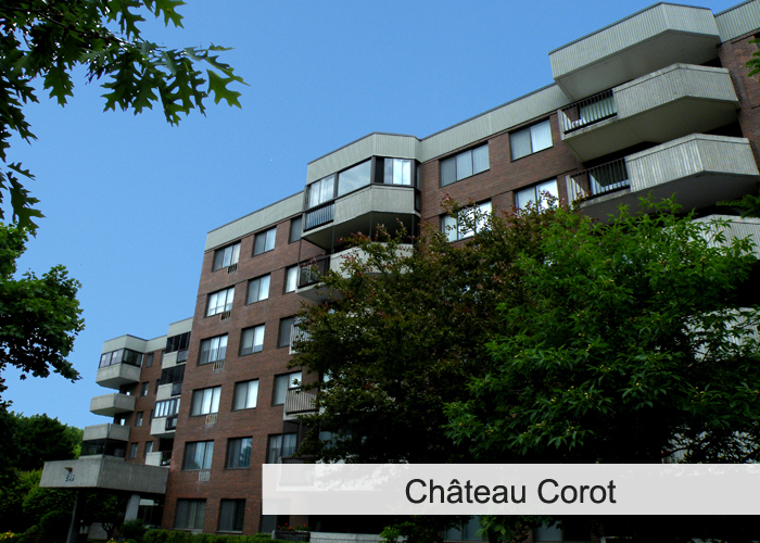 Le Château-Corot Condos Appartements