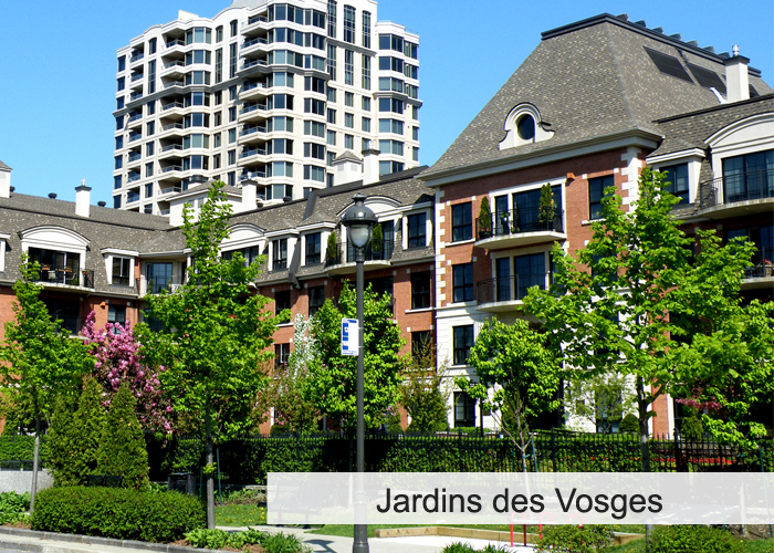Les Jardins des Vogues Condos Appartements