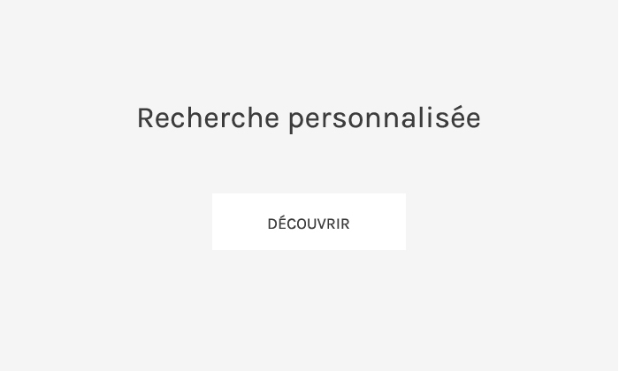 RECHERCHE PERSONNALISÉE