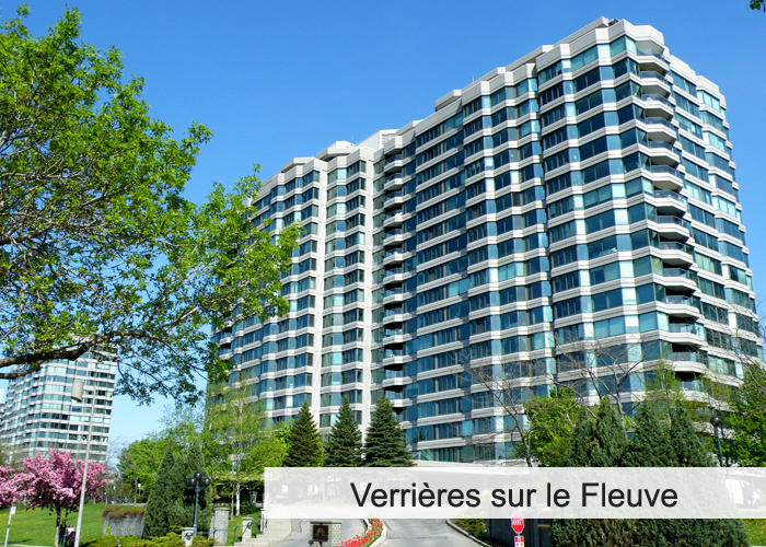 Les Verrières sur le Fleuve Condos Appartements